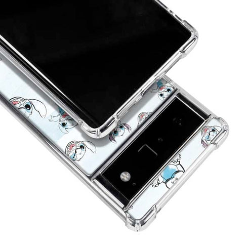 Disney Lilo and Stitch Pattern Google Pixel 6 Clear Case